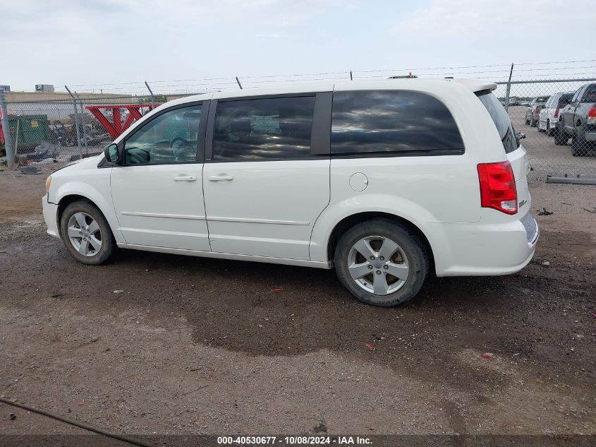 2C4RDGBG8DR760980 2013 Dodge Grand Caravan Se