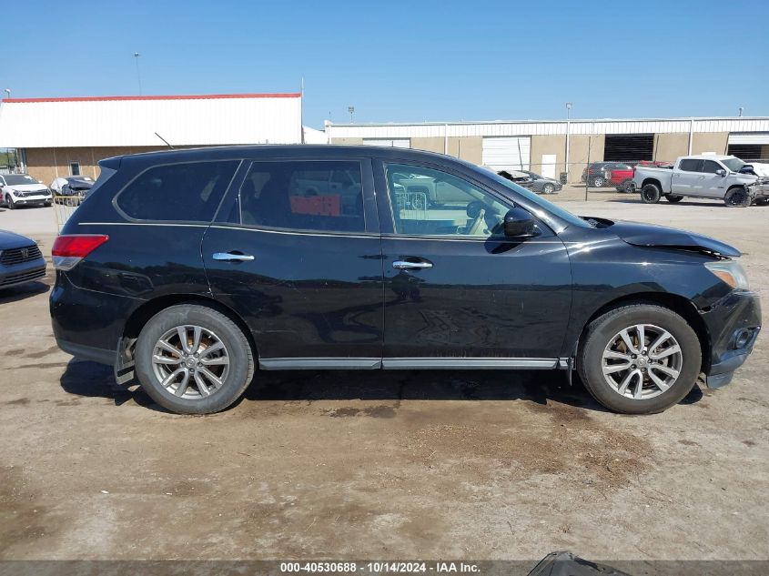 2015 Nissan Pathfinder S VIN: 5N1AR2MN0FC622077 Lot: 40530688