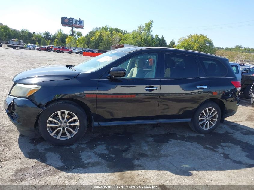 2015 Nissan Pathfinder S VIN: 5N1AR2MN0FC622077 Lot: 40530688