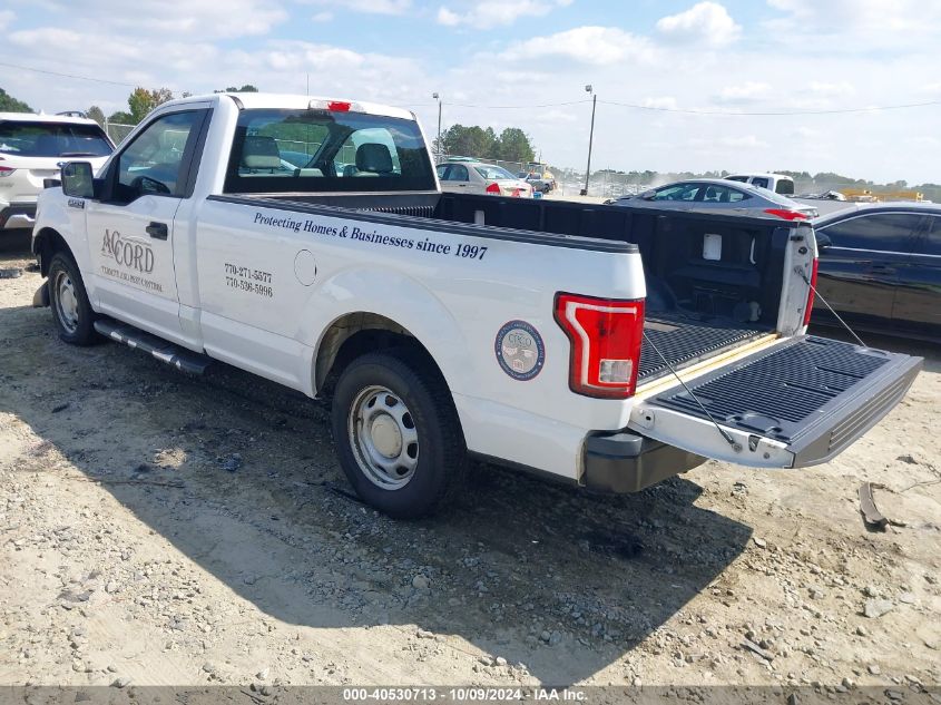 2016 FORD F-150 XL - 1FTMF1C84GKE38218