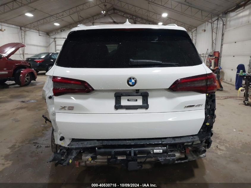 2023 BMW X5 xDrive40I VIN: 5UXCR6C08P9R08587 Lot: 40530715