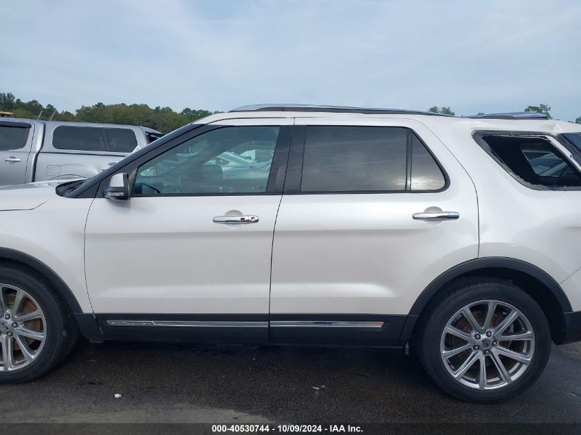 2017 Ford Explorer Limited VIN: 1FM5K7F86HGE07910 Lot: 40530744