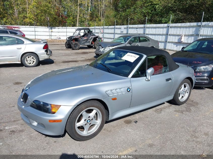 4USCH7332WLE10081 1998 BMW Z3 1.9