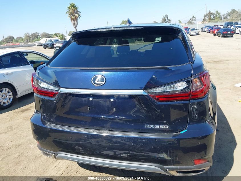 2020 Lexus Rx 350 VIN: 2T2AZMAA5LC176279 Lot: 40530827