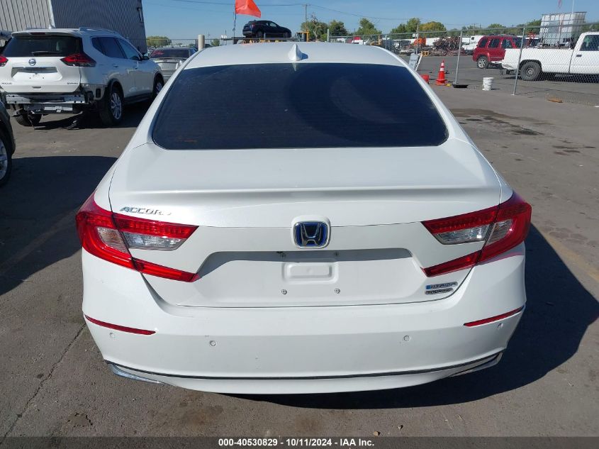 2022 Honda Accord Hybrid Touring VIN: 1HGCV3F9XNA017882 Lot: 40530829