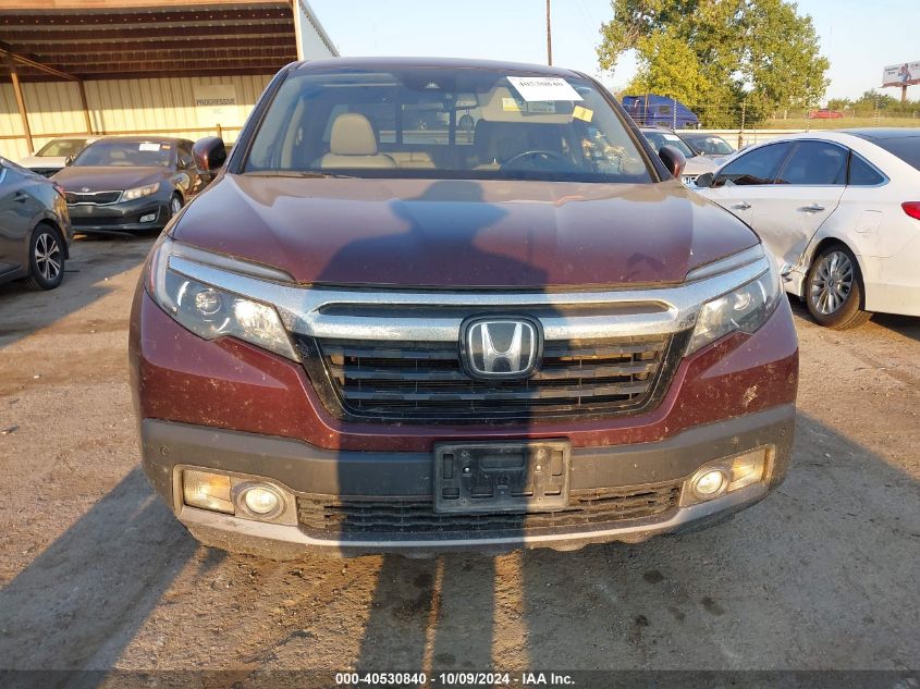 2017 Honda Ridgeline Rtl VIN: 5FPYK3F74HB029959 Lot: 40530840