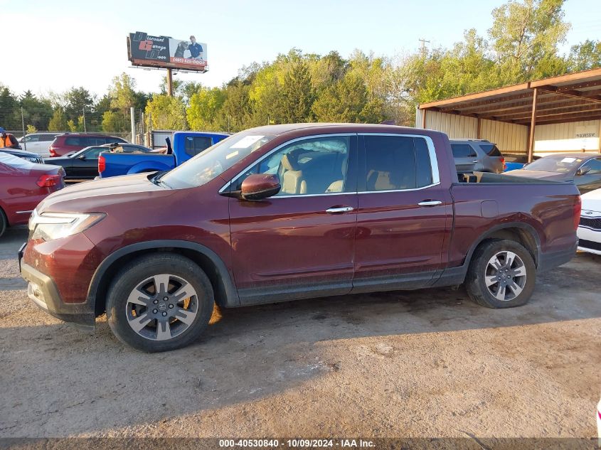 2017 Honda Ridgeline Rtl VIN: 5FPYK3F74HB029959 Lot: 40530840