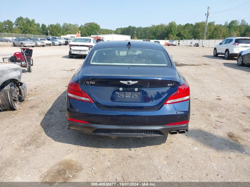 2019 Genesis G70 2.0T Advanced VIN: KMTG34LA8KU031852 Lot: 40530877