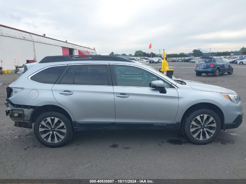 2017 Subaru Outback 2.5I Limited VIN: 4S4BSAKC6H3362792 Lot: 40530887