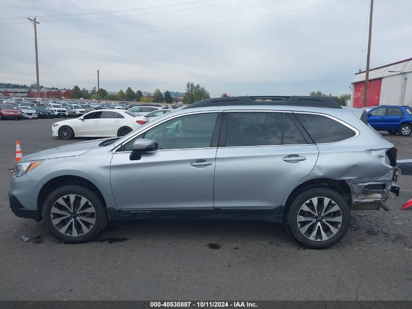 2017 Subaru Outback 2.5I Limited VIN: 4S4BSAKC6H3362792 Lot: 40530887