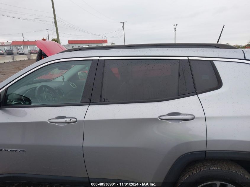 2018 Jeep Compass Latitude 4X4 VIN: 3C4NJDBB8JT434549 Lot: 40530901