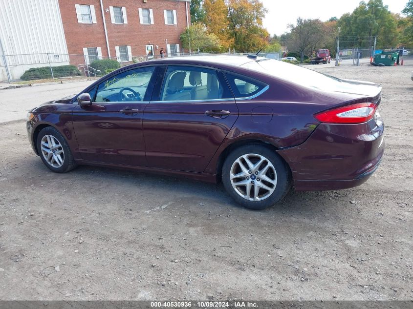 2013 FORD FUSION SE - 3FA6P0HR5DR387018