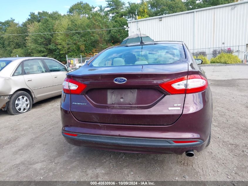 2013 FORD FUSION SE - 3FA6P0HR5DR387018