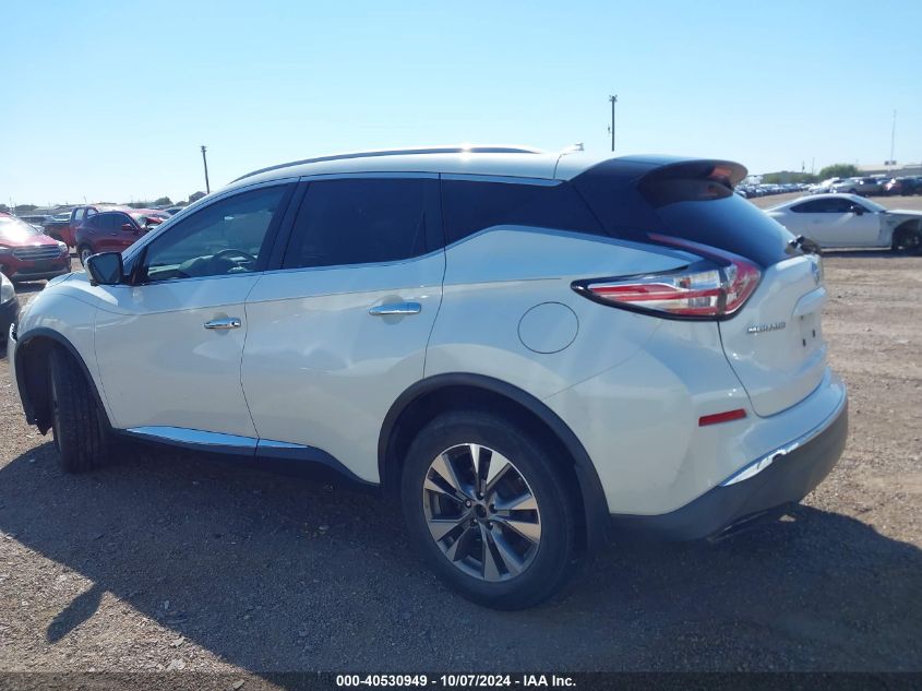 5N1AZ2MH1FN243474 2015 Nissan Murano S/Sl/Sv/Platinum