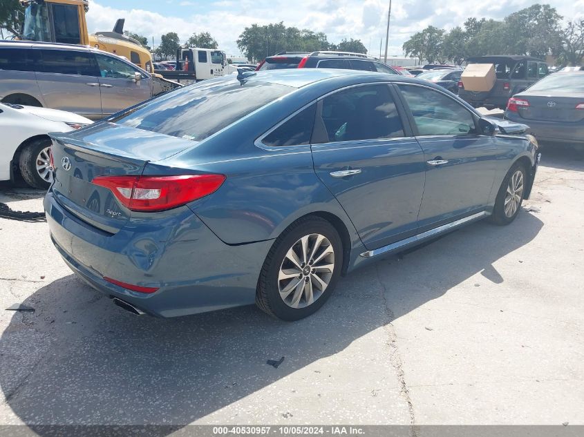 2016 HYUNDAI SONATA SPORT - 5NPE34AF0GH426582