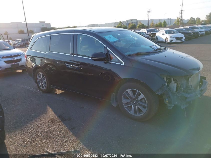 5FNRL5H92EB095801 2014 Honda Odyssey Touring/Touring Elite