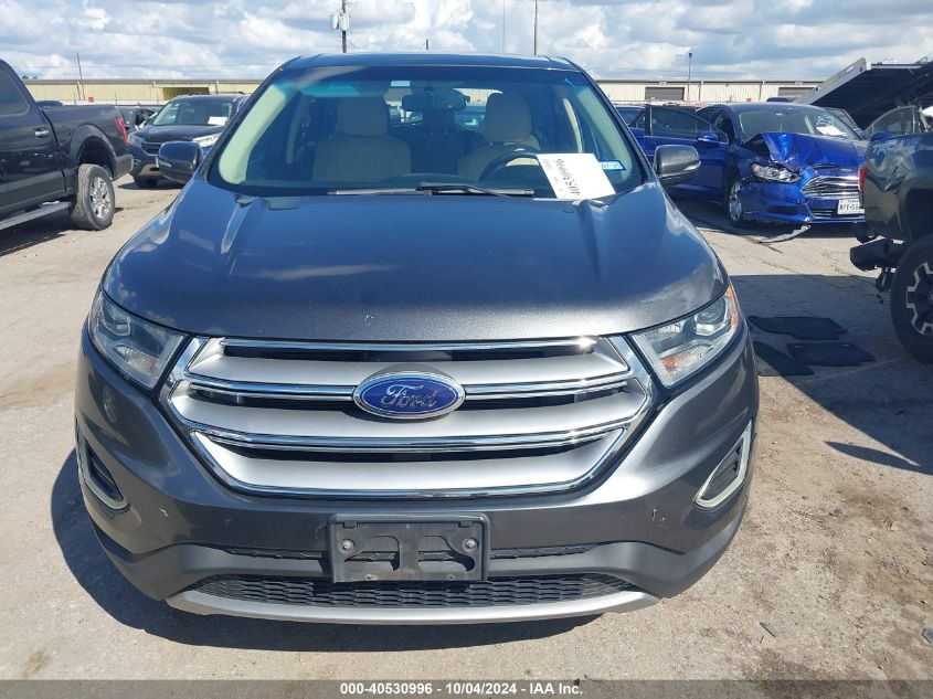 2015 Ford Edge Sel VIN: 2FMTK3J8XFBB47538 Lot: 40530996