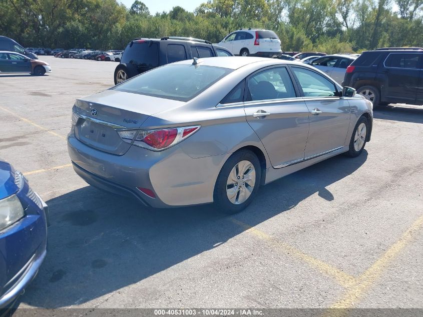 KMHEC4A44DA070585 2013 Hyundai Sonata Hybrid