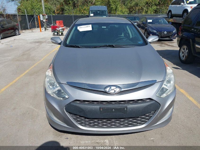 KMHEC4A44DA070585 2013 Hyundai Sonata Hybrid