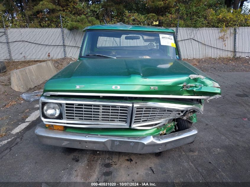 1970 Ford F150 VIN: 000000F10YRJ58450 Lot: 40531020