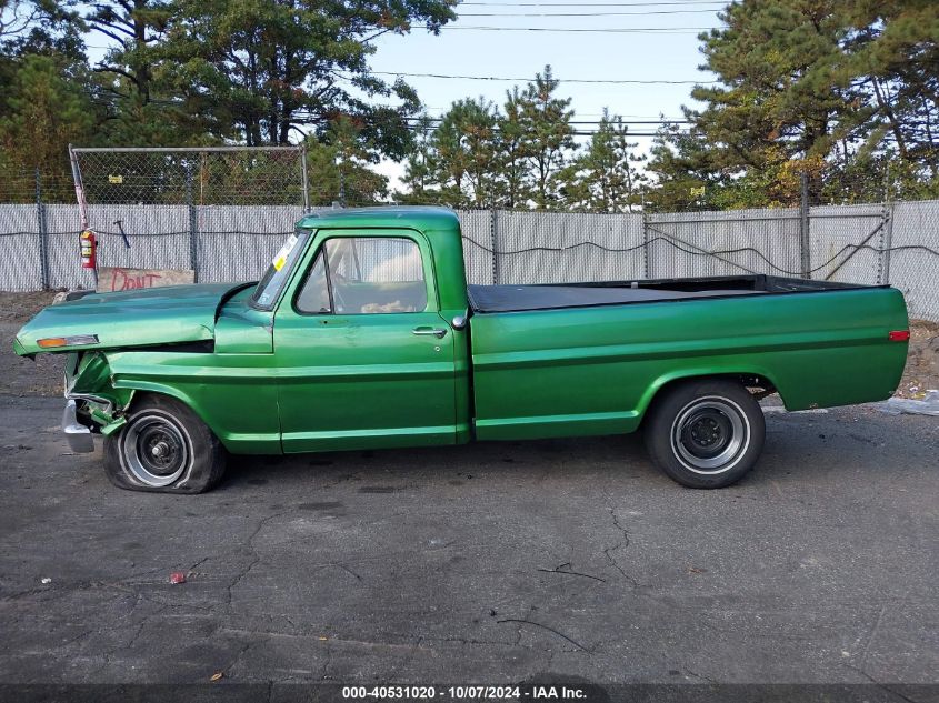 1970 Ford F150 VIN: 000000F10YRJ58450 Lot: 40531020