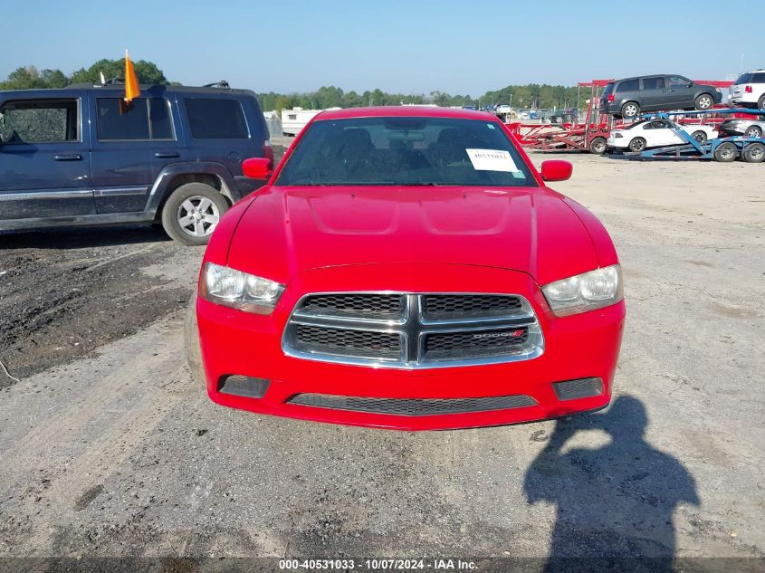 2014 Dodge Charger Se VIN: 2C3CDXBG0EH187980 Lot: 40531033