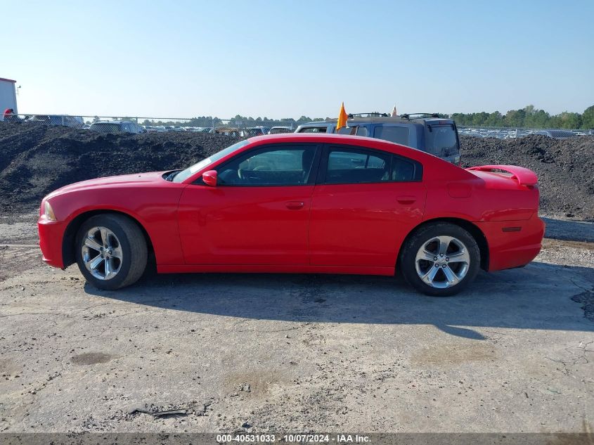 2014 Dodge Charger Se VIN: 2C3CDXBG0EH187980 Lot: 40531033