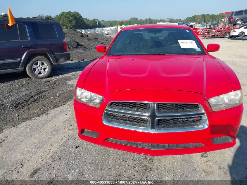 2014 Dodge Charger Se VIN: 2C3CDXBG0EH187980 Lot: 40531033