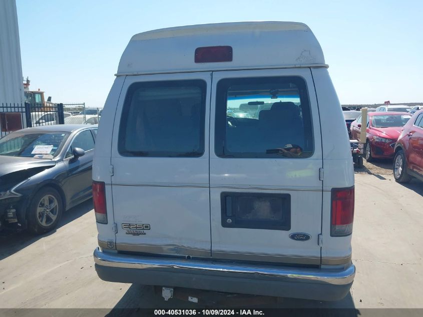 2002 Ford Econoline E250 Van VIN: 1FDPE24L42HA61321 Lot: 40531036