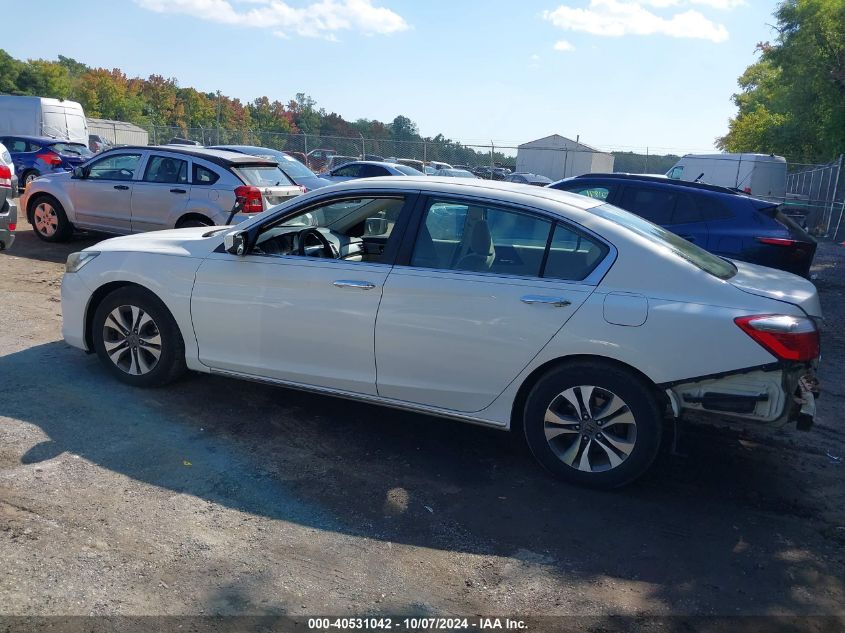 1HGCR2F30DA201799 2013 Honda Accord Lx