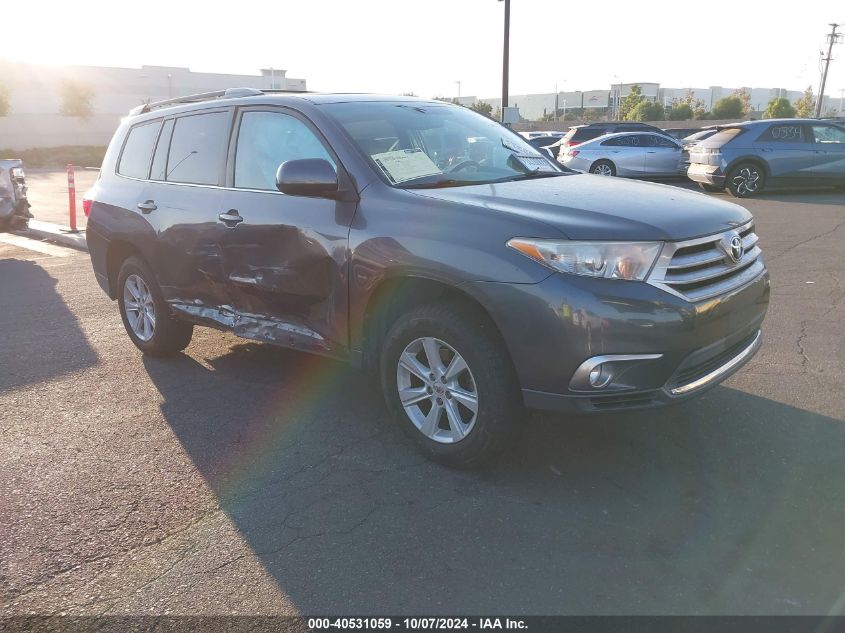 2012 Toyota Highlander Se VIN: 5TDZA3EHXCS029270 Lot: 40531059