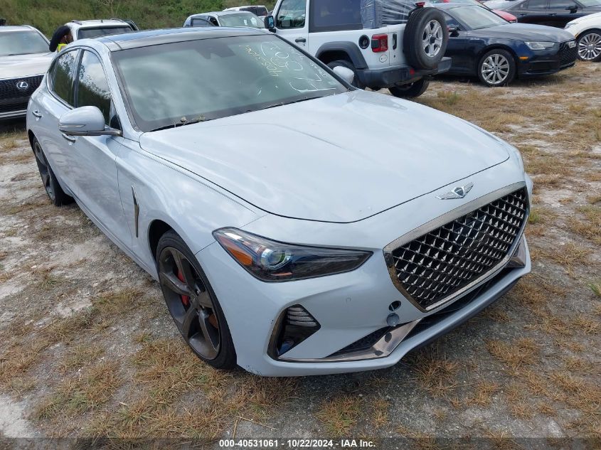 2020 Genesis G70 3.3T Rwd VIN: KMTG34LE7LU056505 Lot: 40531061