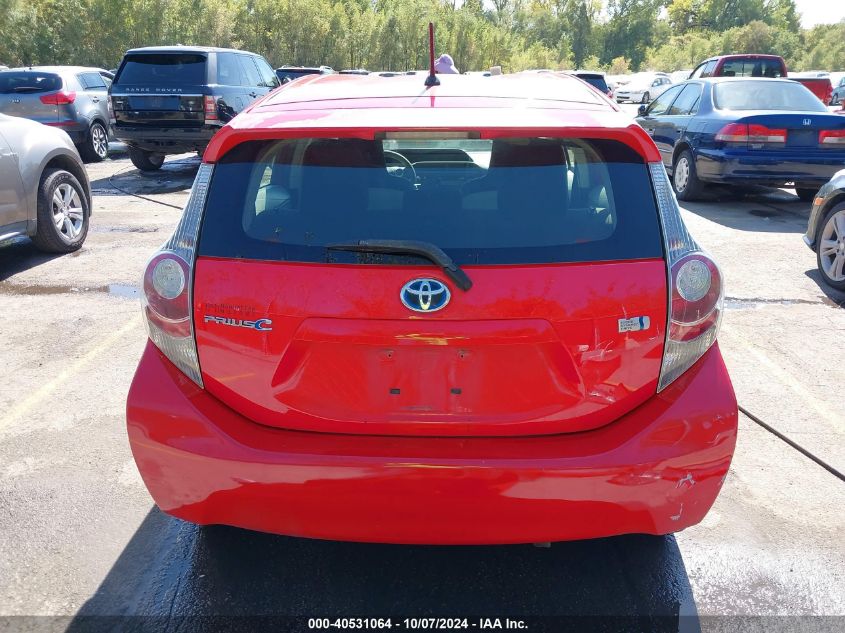 2014 Toyota Prius C One VIN: JTDKDTB31E1068122 Lot: 40531064