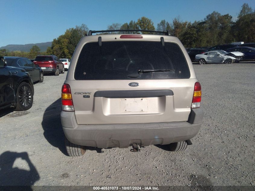 2001 Ford Escape Xlt VIN: 1FMYU04131KB05062 Lot: 40531073