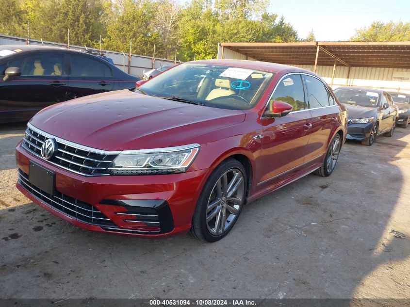 1VWAS7A36GC058765 2016 Volkswagen Passat S/R-Line