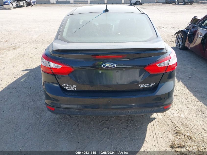 2013 Ford Focus Titanium VIN: 1FADP3J29DL163772 Lot: 40531115