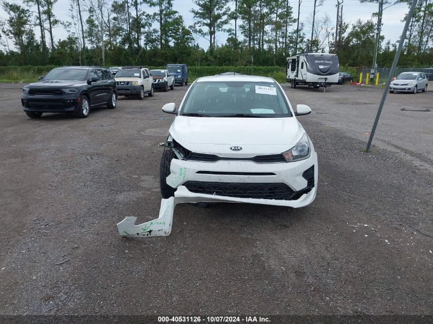 2021 Kia Rio Lx VIN: 3KPA24AD3ME412420 Lot: 40531126