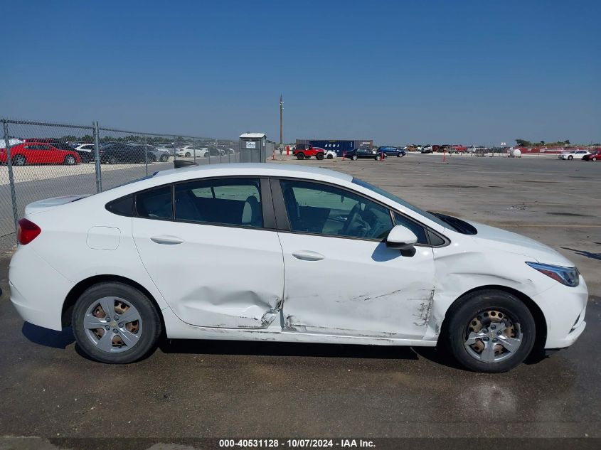 2017 Chevrolet Cruze Ls Auto VIN: 1G1BC5SM4H7248132 Lot: 40531128