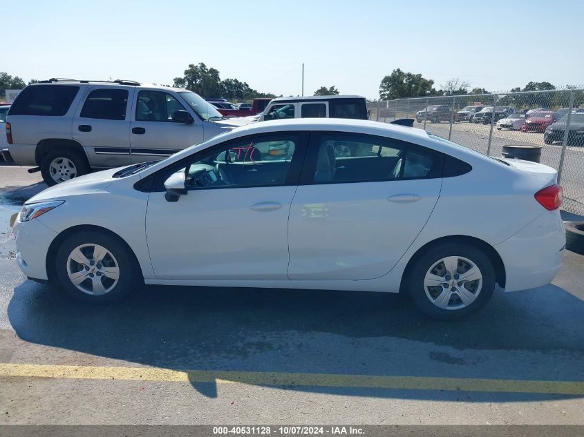 2017 Chevrolet Cruze Ls Auto VIN: 1G1BC5SM4H7248132 Lot: 40531128