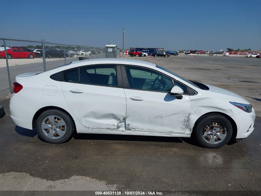 2017 Chevrolet Cruze Ls Auto VIN: 1G1BC5SM4H7248132 Lot: 40531128