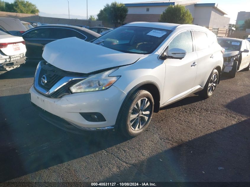 5N1AZ2MG6GN170028 2016 NISSAN MURANO - Image 2