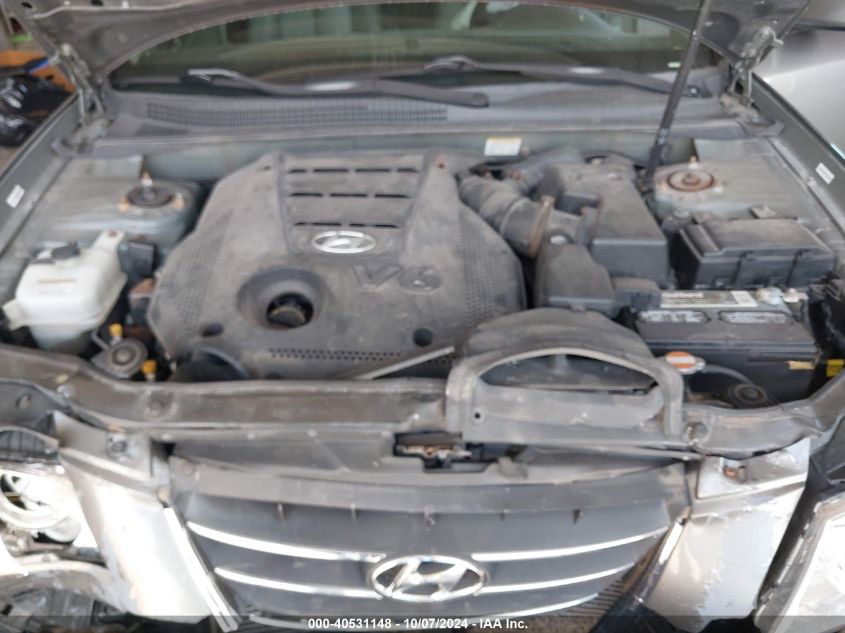 5NPEU46F39H524286 2009 Hyundai Sonata Se/Limited