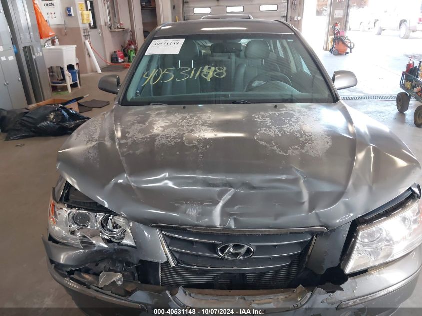 5NPEU46F39H524286 2009 Hyundai Sonata Se/Limited