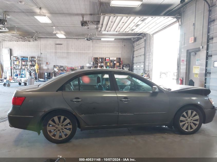 5NPEU46F39H524286 2009 Hyundai Sonata Se/Limited
