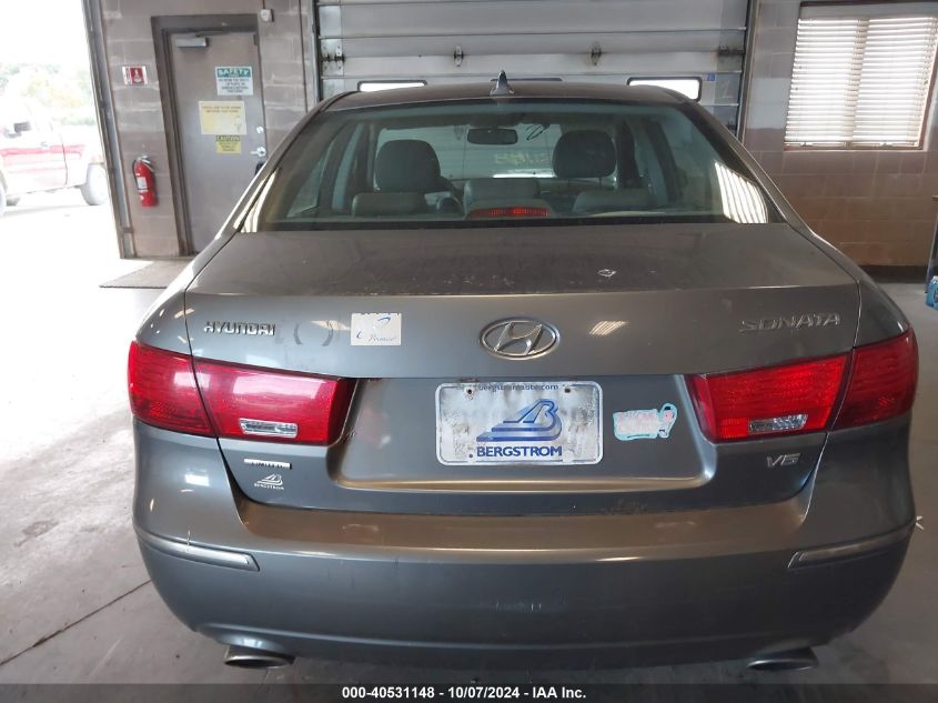 5NPEU46F39H524286 2009 Hyundai Sonata Se/Limited