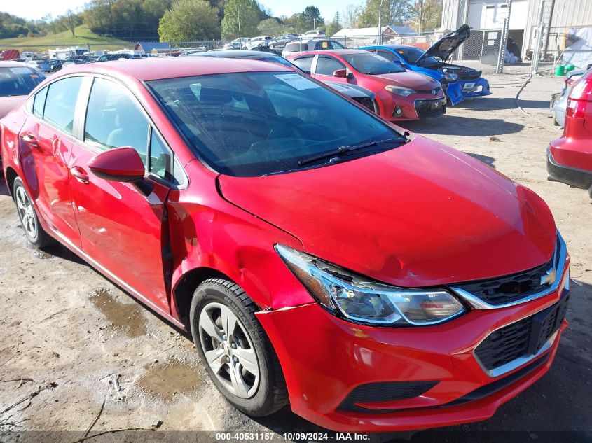 2017 Chevrolet Cruze Ls Auto VIN: 1G1BC5SM8H7153850 Lot: 40531157