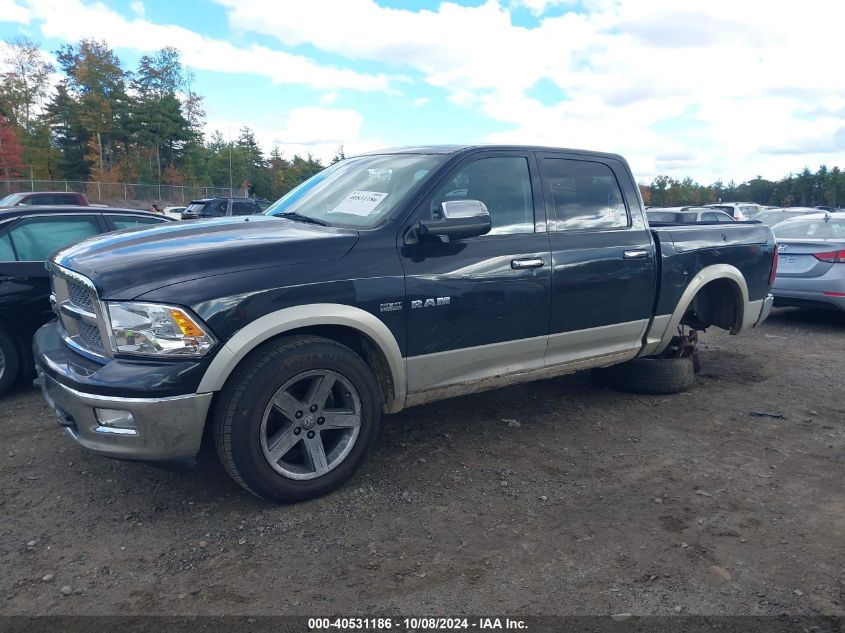 1D7RV1CT8AS219837 2010 Dodge Ram 1500 Laramie