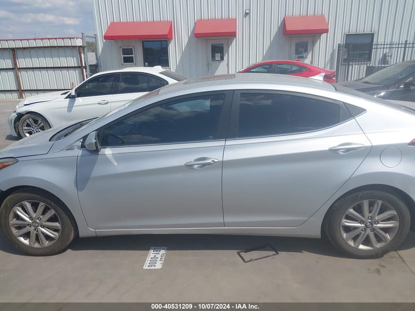 KMHDH4AE1FU300929 2015 Hyundai Elantra Se/Sport/Limited