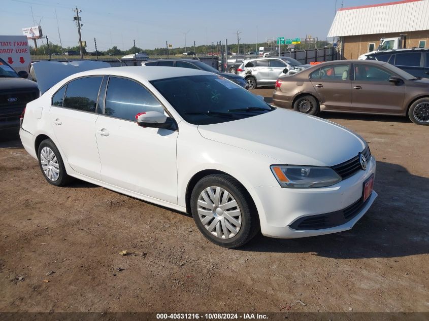 2012 Volkswagen Jetta 2.5L Se VIN: 3VWDX7AJ7CM071868 Lot: 40531216