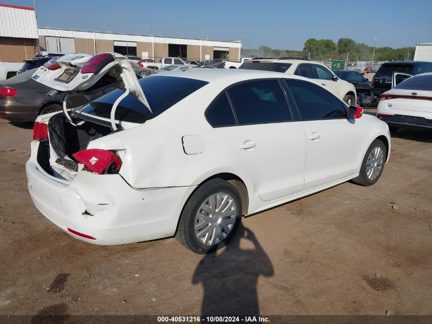 2012 Volkswagen Jetta 2.5L Se VIN: 3VWDX7AJ7CM071868 Lot: 40531216